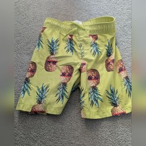 4T Old Navy Pineapple Swim Shorts